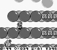 une photo d'Ã©cran de Super Mario Land 2 sur Nintendo Game Boy